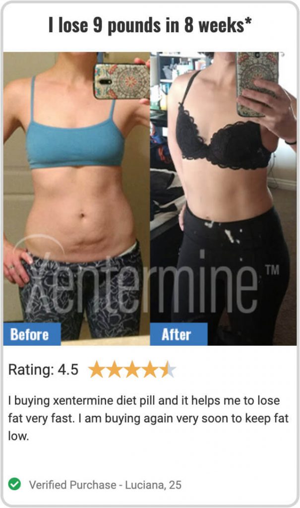 Xentermine review before and after 3